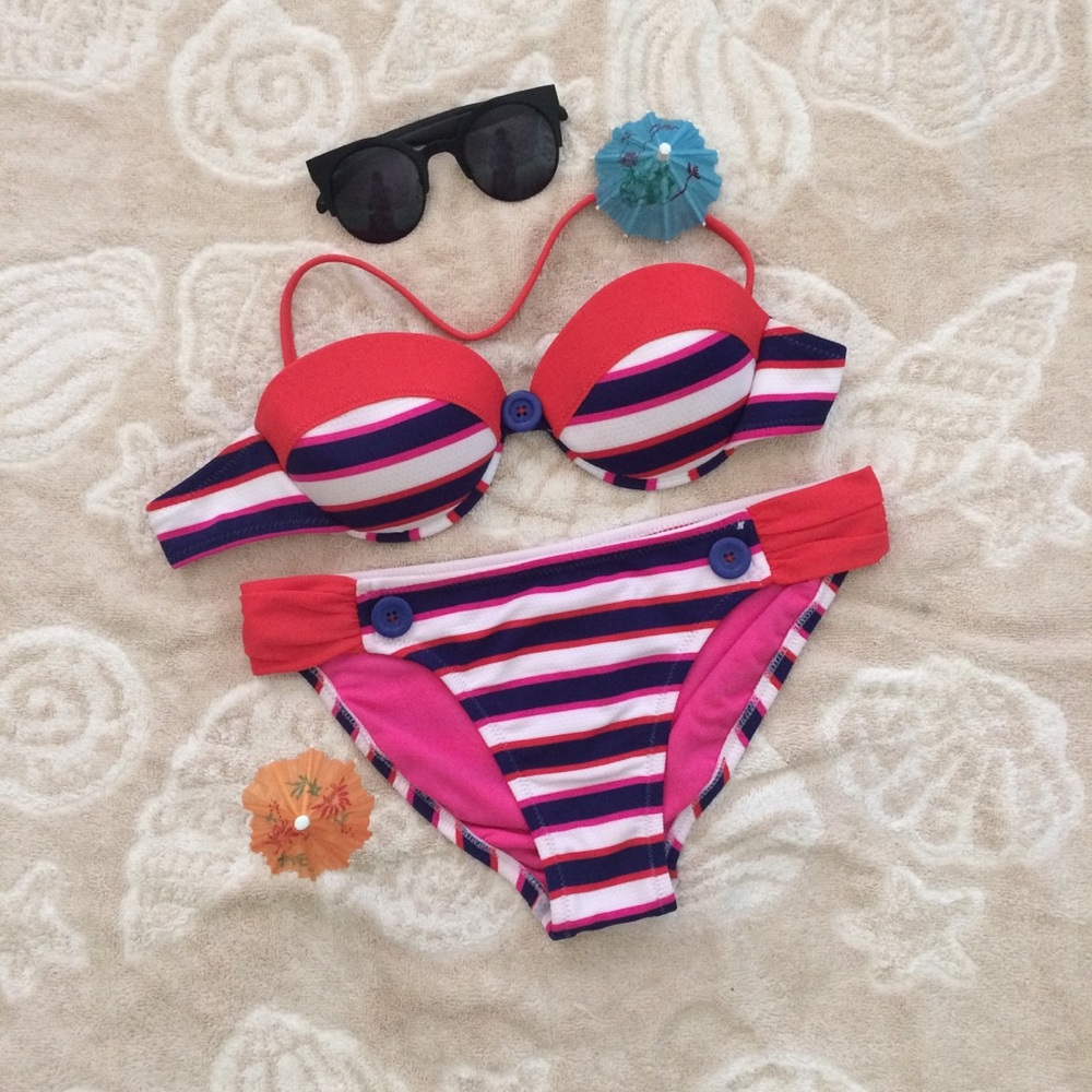 Striped Swimsuit